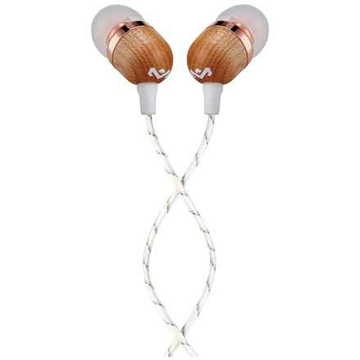 Écouteurs intra-auriculaires Marley Smile Jamaica, filaires, avec microphone, en cuivre | Marley | Écouteurs | Smile Jamaica