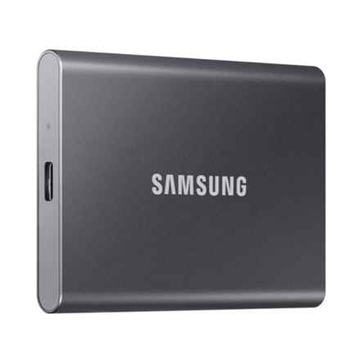 SSD externe | SAMSUNG | T7 | 1 To | USB 3.2 | Vitesse d'écriture 1 000 Mo/s | Vitesse de lecture 1 050 Mo/s | MU-PC1T0T/WW