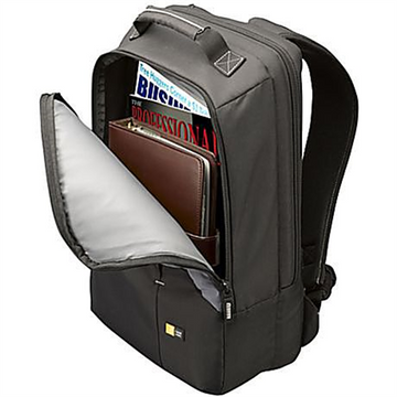 RUCSAC CASE LOGIC, pt. notebook de max. 17 inch, 2 compartimente, buzunar frontal x 2 | buzunar lateral, waterproof, nylon, negru, 3200980 "VNB-217 BLACK" 45501660 - 0