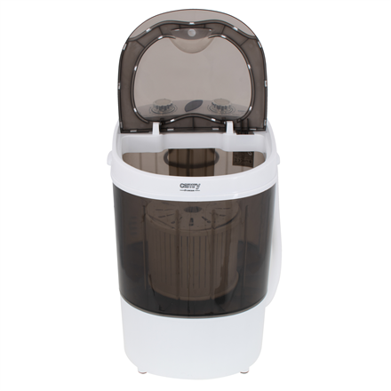 Lave-linge camry premium cr 8054 chargement par le haut 3 kg marron blanc