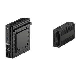 Dell | OptiPlex Micro and Thin Client Dual VESA Mount w/Adapter Bracket | Black