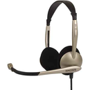 Koss | Headphones | CS100USB | Wired | On-Ear | Microphone | Noise canceling | Gold