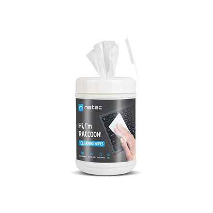 NATEC NSC-1796 equipment cleansing kit Universal Equipment cleansing wet cloths