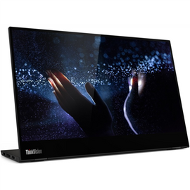 Lenovo ThinkVision M14t LED display 35.6 cm (14") 1920 x 1080 pixels Full HD Touchscreen Black - 0