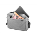 Natec Laptop Bag, Mustela, 15.6", Grey | Natec | Mustela | Fits up to size 15.6 " | Toploading laptop case | Grey | Shoulder strap