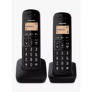 Téléphone dect twin panasonic kx-tgb612fxb  kx-tgb612fxb  timbre vert 08 lei