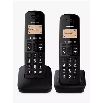 Téléphone dect twin panasonic kx-tgb612fxb  kx-tgb612fxb  timbre vert 08 lei