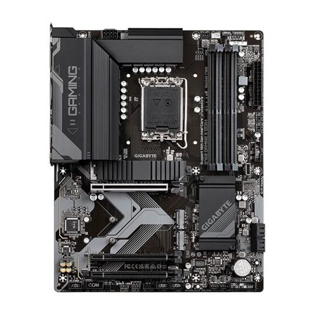 Gigabyte | B760 GAMING X DDR4 1.0 M/B | Processor family Intel | Processor socket LGA1700 | DDR4 DIMM | Memory slots 4 | Supported hard disk drive interfaces SATA, M.2 | Number of SATA connectors 4 | Chipset Intel B760 Express | ATX