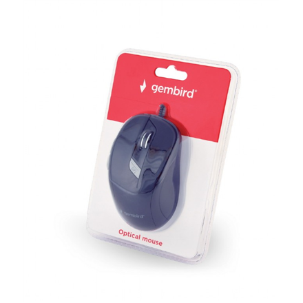 Souris Gembird MUS-6B-01 ambidextre USB Type-A optique 1600 DPI