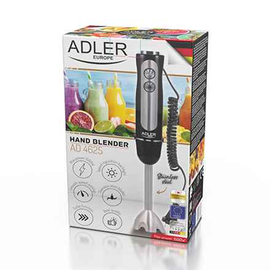 Adler | Mixeur plongeant | AD 4625b | Mixeur plongeant | 850 W | 5 vitesses | Mode Turbo | Noir