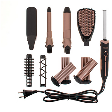 Camry | Hair Styler | CR 2024 | 1200 W | Black/Rose gold - 0