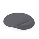Gembird | MP-GEL-GR Gel mouse pad with wrist support, grey Comfortable | Gel mouse pad | Grey-4