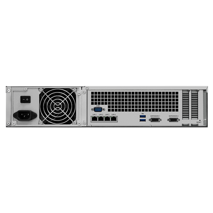 Synology RackStation RS3618xs NAS Rack (2U) Intel® Xeon® D D-1521 8 GB DDR4 DiskStation Manager Black