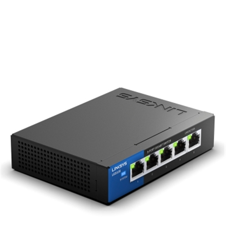 Linksys | LGS105-EU-RTL | Commutateur non géré | 5 ports | 1 Gbit/s | Emballage