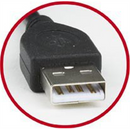 Kabelis Gembird USB Male - MicroUSB Male 0.5m Black-2