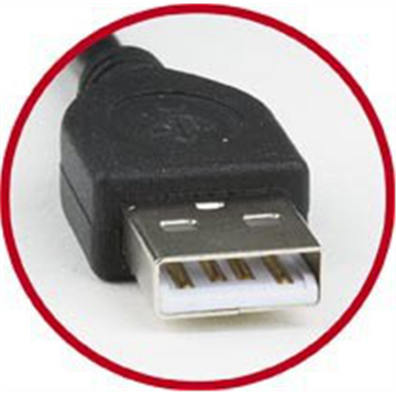 Câble Gembird USB Mâle - MicroUSB Mâle 0, 5 m Noir - 0