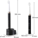 PANASONIC EW-DM81-K503 toothbrush sonic vibration with 31000 Black