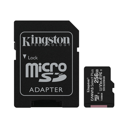 Kingston Canvas Select Plus Memory Card 256GB