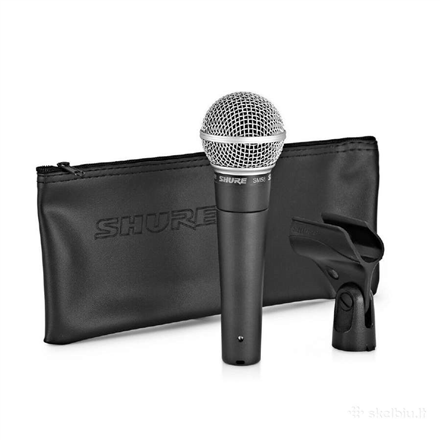 Shure SM58 Black Studio microphone