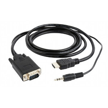 Gembird HDMI Male - VGA Male + 3.5mm 1.8m Full HD