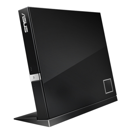 ASUS SBW 06D2X-U Blu-Ray Recorder External USB 2.0 Slimline Retail Power2Go 7 Black