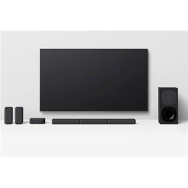 Sony | HT-S40R 5.1ch Home Cinema Soundbar with Wireless Rear Speakers | Black | No | USB port | Wi-Fi | Bluetooth | Wireless connection - 0