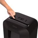 Cross-Cut | LX85 | Black | Paper shredding | Credit cards shredding | Traditional-4