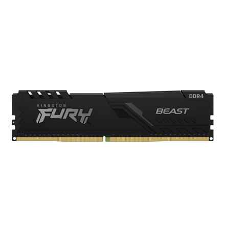 Kingston DRAM 32 Go 3 200 MT/s DDR4 CL16 DIMM (lot de 2) 1 Gx8 FURY Beast Noir