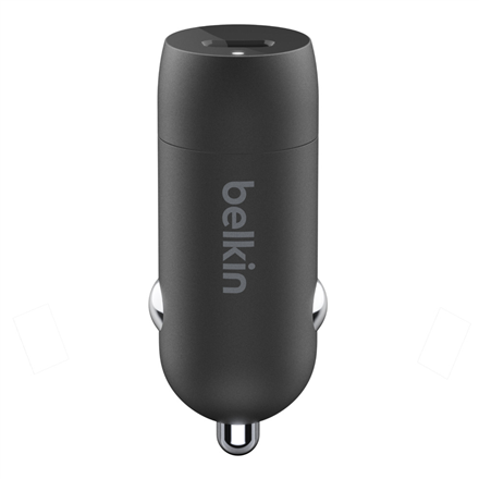 Belkin Boost Charge 20W USB-C Power Delivery Car Charger, Black