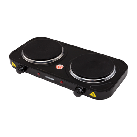 Mesko  cuisinière électrique  ms 6509  nombre de brûleurs/zones de cuisson : 2  noir  électrique