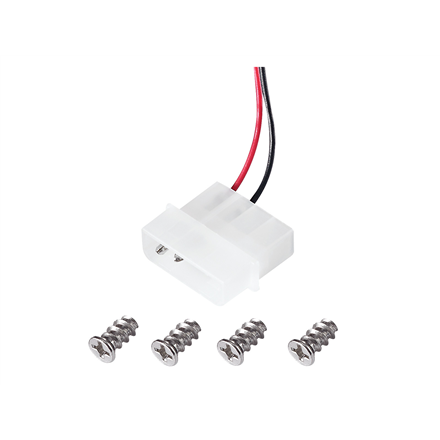 Ventilateur de boîtier 80 mm, 2 broches ; palier hydraulique | Deepcool