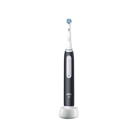 Oral-B | Brosse à dents électrique | Série iO3 | Rechargeable | Pour adultes | Nombre de brossettes incluses : 1 | Nombre de modes de brossage : 3 | Noir mat