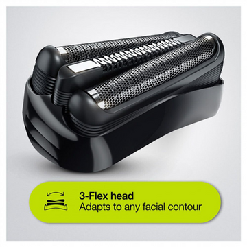 Braun | Shaver | 300s | Operating time (max) 30 min | Black/Green - 0