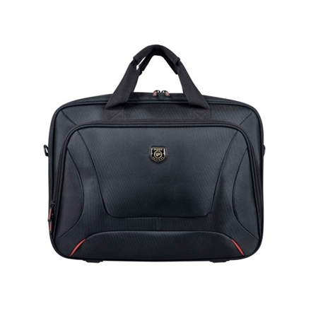 PORT DESIGNS | Courchevel | Fits up to size 15.6 " | Messenger - Briefcase | Black | Shoulder strap