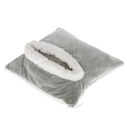Adler | Coussin chauffant couverture | AD 7412 | Nombre de niveaux de chauffage : 8 | Nombre de personnes : 1 | Lavable | Polaire douce | 80 W | Gris