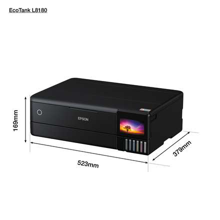 EPSON EcoTank L8180 A3 MFP Inkjet Colour 12ppm