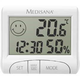 Medisana HG 100 Indoor Electronic hygrometer White