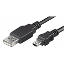 Logilink | USB MINI-B 5-pin 180 Cert 1.8m | USB-A to mini-USB Mini-USB B | USB A-1