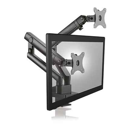 Raidsonic | Support mural | Rotation ; Pivotement ; Inclinaison ; Rotation de la base | 32 po | Poids maximal (capacité) 8 kg | Noir