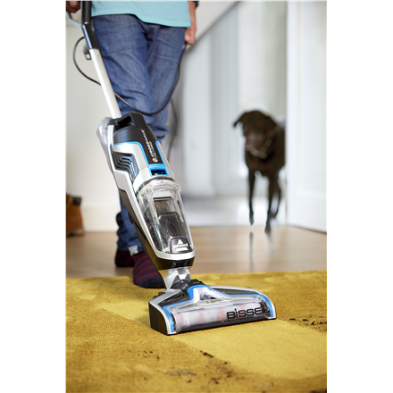 Bissell CrossWave Pet Pro Bagless 2225N Black, Blue, Silver 0.62 L 560 W