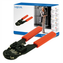 Logilink | Crimping tool for RJ45 with cutter metal-1