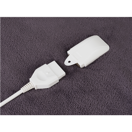 Camry | Electric blanket | CR 7418 | Number of heating levels 7 | Number of persons 1 | Washable | Coral fleece | 110-120 W | Brown