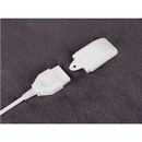 Camry | Electric blanket | CR 7418 | Number of heating levels 7 | Number of persons 1 | Washable | Coral fleece | 110-120 W | Brown-5