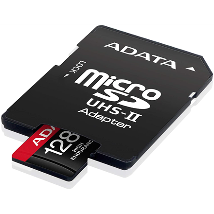 Karta microSD High Endurance 128GB UHS1 U3 V30 A2 100/85MB/s + Adapter