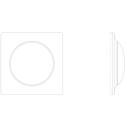 Fibaro FGWCEU-201-1-8 smart home light controller Wireless Black