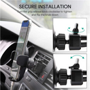 HD-C48 Uniwersalny uchwyt samochodowy do kratki nawiewowej | przegub kulowy 360°-4