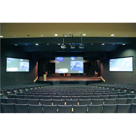 ELITE SCREENS plátno elektrické motorové 150" (381cm)/ 4:3/ 228,6×304,8cm/ gain 1.1/ case bílý