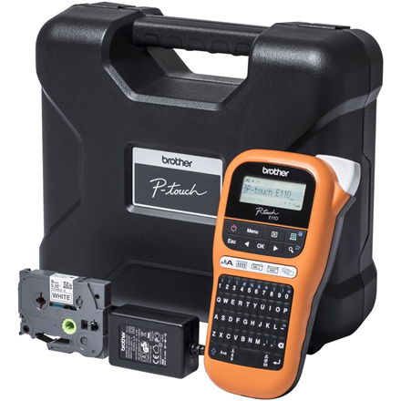 Brother PT-E110VP Label Maker w/ bag
