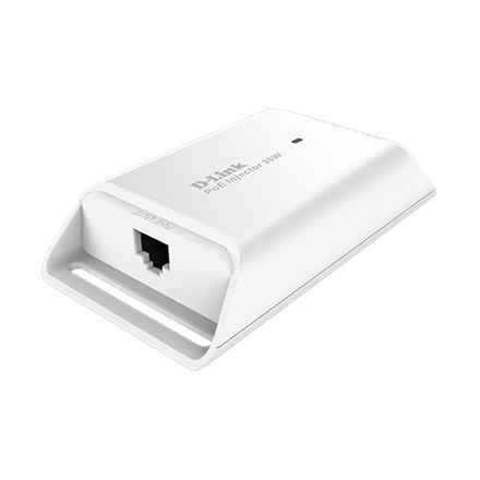 Injecteur PoE D-LINK 1 port Gigabit, compatible IEEE 802.3at, « DPE-301GI » (tampon vert 2 lei)