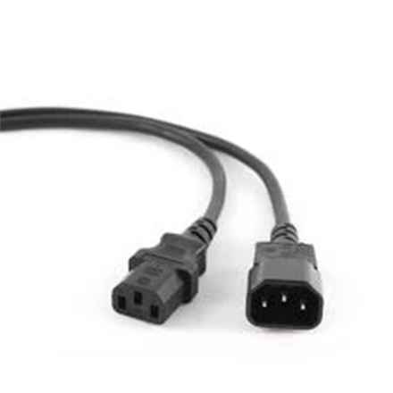 Câble d'alimentation Gembird PC-189 Coupleur C14 noir